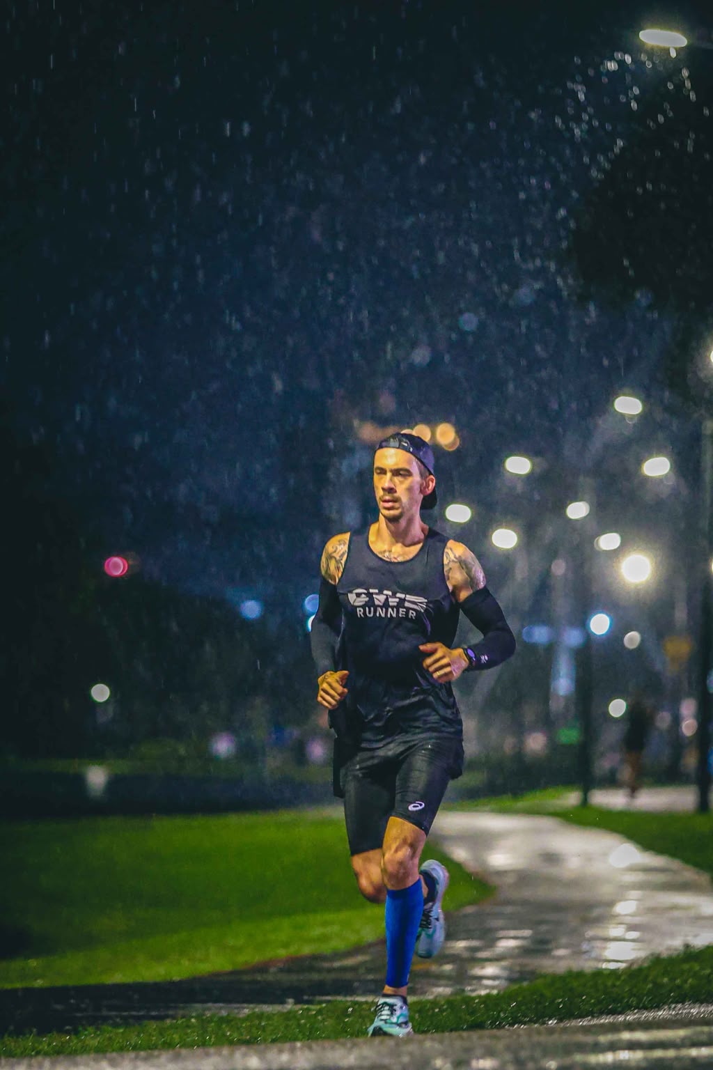 Corrida na chuva